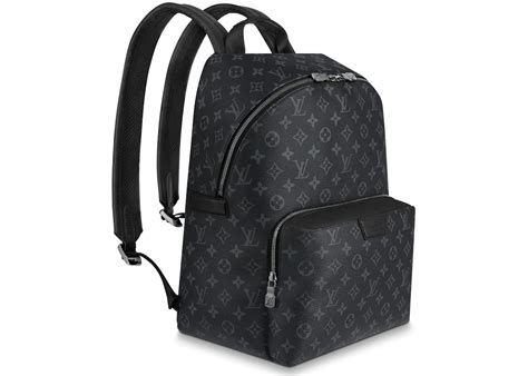 lv black backpack